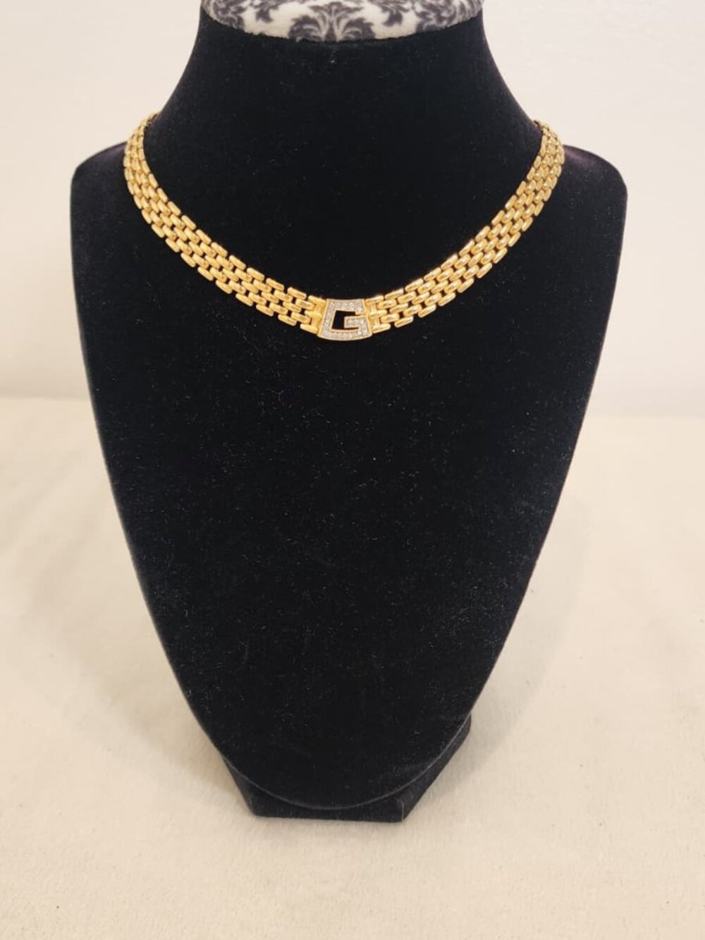 Gold-plated Givenchy Choker/Necklace